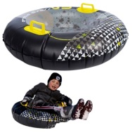 ŚLIZGACZ ŚNIEŻNY DMUCHANY OPONA ŚLIZG SANKI DO ZJEŻDŻANIA UCHWYTAMI 90KG