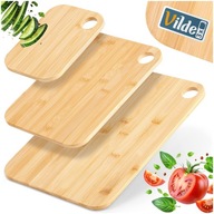 Deska do krojenia Vilde bambus 3 szt. do kuchni