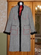 ALBA CONDE luksusowy hiszpański płaszcz S/M/38/