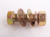 Śruba nakętka podkładka ocynk żółty SJF 16x55 4,8