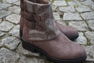 PINKAI BUTY DAMSKIE BOTKI DŻETY DENMARK r.38 NOWE