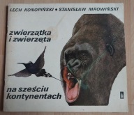 Zwierzątka i zwierzęta na sześciu kontynentach