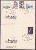 1959 Malarstwo polskie Fi 958-62 FDC