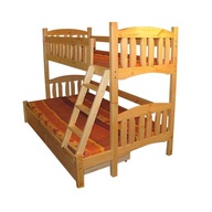 łóżko łóżka piętrowe 3 osobowe Weronika Mocne Nowe Wysyłka Producent