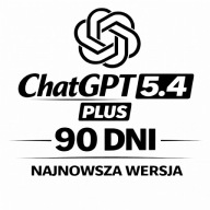 CHATGPT 5.4 PLUS | 90 DNI | NATYCHMIASTOWA DOSTAWA | 24 / 7