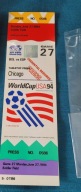 Bilet Boliwia - Hiszpania MŚ w USA 1994