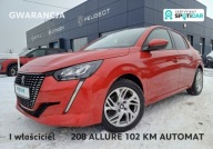 Peugeot 208 276 Allure 102 KM AUTOMAT I wl. serwisowany w ASO GWARANCJA