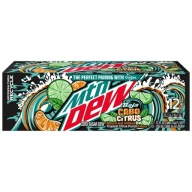 Mountain Dew Baja Cabo Citrus Zero Sugar 12x355ml z USA