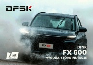 DFSK FX 600 prospekt 06 2025 model 2026 polski