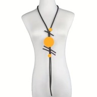 Piękny długi wisior wisiorek naszyjnik damski