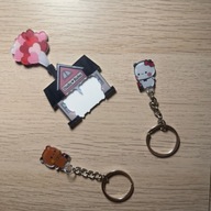 Wieszak na klucze - Bubu i Dudu - Domek z balonem - 6cm