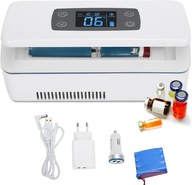 CGOLDENWALL Przenośna lodówka na insulinę leki Podróżna do 8h, 2x bateria