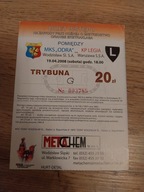 Odra Wodzisław Śląski - Legia Warszawa , 2008 rok