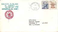 U.S.POSTAGE -koperta -air mail -do CHORZÓW -stemple pieczątki obieg 1977 r