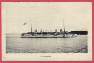 Okręt wojenny statek niszczyciel krążownik Guichen morze wojna