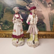 Sitzendorf para figurek porcelanowych 22 cm Rokoko