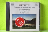 BEETHOVEN - STRING QUARTETS VOL8 - KODALY QUARTET CD
