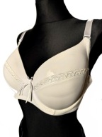 Piękny gładki biustonosz stanik 3 haftki r. 80D