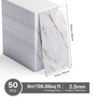 Panele ścienne samoprzylepne 50 szt tapeta samoprzylepna marmur
