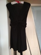 SUKIENKA CZARNA ELEGANCKA R.40