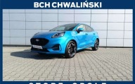 Ford Puma 2025 kamery 360, BLIS, panorama, aktywny tempomat Hybryda 155KM