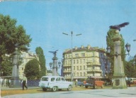 BUŁGARIA - SOFIA - POMNIK - MILICJANT - MOSKWICZ