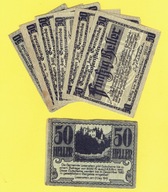 AUSTRIA 50 HELLER 1920 r. /84/ Lofenftein