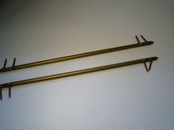 Zawias trzpieniowy ozdobny retro 108 cm do mebli