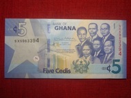 GHANA, 5 CEDIS, P-46a, 2019, UNC