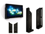 UCHWYT ŚCIENNY NA TABLET CZARNY UNIWERSALNY