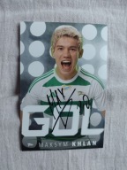 Zdjęcie 10x15 autograf Lechia Gdańsk sezon 2024/25 Gol Maksym Khlan