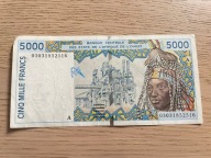 Wybrzeże Kości Słoniowej - 5000 franków - 2003