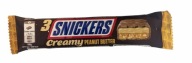 3x 18,25g Snickers Creamy Peanut Butter z Karmelem i Masłem Orzechowym