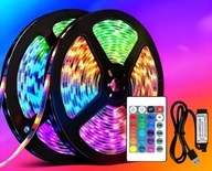 Taśma LED 5050 RGB 5 m USB do telewizora z pilotem i aplikacją