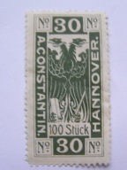 A. Constantin - papierosy - zalepka reklamowa lub banderolka