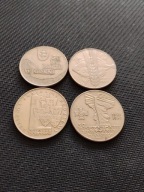 10 złotowe monety 4 sztuki zestaw nr 2