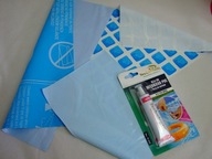 Zestaw naprawczy do basenu 3x łatki + klej. Zestaw nr.2 Kratka