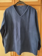 Granatowy damski sweter