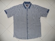 LAVIINO jak NOWA BIAŁO NIEBIESKA KOSZULA r XL 44 kratka