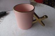 SMUXEE KITCHEN KUBEK OZDOBNY NOWY ZŁOTE DODATKI