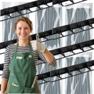 OBRZEŻE TRAWNIKOWE OGRODOWE ELASTYCZNE 20M 4.5CM H45 + 60 KOTEW MOCUJĄCYCH