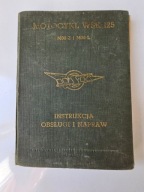 Motocykl WSK 125 instrukcja... wydanie 1961