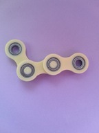 Żółty Potrójny Fidget Spinner Antystresowy – Zabawka Sensoryczna