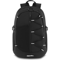 Plecak męski szkolny młodzieżowy sportowy turystyczny czarny 20l