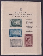 1946 II Korpus Polski Fi blok 1y *
