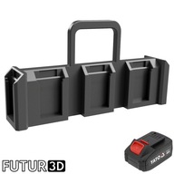 Transporter na osiem akumulatorów YATO 18V LI-ION