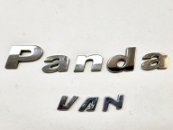 ZNACZEK EMBLEMAT NAPIS LOGO LITERA TYŁ NA KLAPĘ 2 II FIAT PANDA VAN