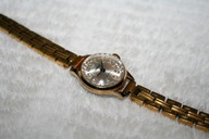 ZEGAREK DAMSKI PRL CZAJKA 17 KAMIENI POZŁACANY VINTAGE PRODUKCJA ZSRR