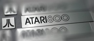 Badge sticker znaczek Atari 800