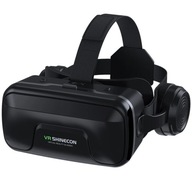 Okulary GOOGLE 3D VR Shinecon VR 10 2025 + Słuchawki + Pilot WYSYLKA Z PL